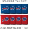 image:imageYouTheFan NFL 2 x 3 Portable Cornhole Game with Logo BagsBuffalo Bills