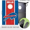 image:imageYouTheFan NFL 2 x 3 Portable Cornhole Game with Logo BagsBuffalo Bills