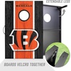 image:imageYouTheFan NFL 2 x 3 Portable Cornhole Game with Logo BagsCincinnati Bengals