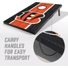 image:imageYouTheFan NFL 2 x 3 Portable Cornhole Game with Logo BagsCincinnati Bengals