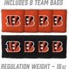 image:imageYouTheFan NFL 2 x 3 Portable Cornhole Game with Logo BagsCincinnati Bengals