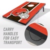 image:imageYouTheFan NFL 2 x 3 Portable Cornhole Game with Logo BagsCleveland Browns