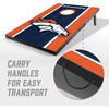 image:imageYouTheFan NFL 2 x 3 Portable Cornhole Game with Logo BagsDenver Broncos
