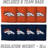image:imageYouTheFan NFL 2 x 3 Portable Cornhole Game with Logo BagsDenver Broncos