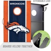 image:imageYouTheFan NFL 2 x 3 Portable Cornhole Game with Logo BagsDenver Broncos