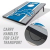 image:imageYouTheFan NFL 2 x 3 Portable Cornhole Game with Logo BagsDetroit Lions