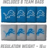 image:imageYouTheFan NFL 2 x 3 Portable Cornhole Game with Logo BagsDetroit Lions