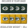 image:imageYouTheFan NFL 2 x 3 Portable Cornhole Game with Logo BagsGreen Bay Packers