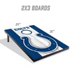 image:imageYouTheFan NFL 2 x 3 Portable Cornhole Game with Logo BagsIndianapolis Colts