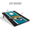 image:imageYouTheFan NFL 2 x 3 Portable Cornhole Game with Logo BagsJacksonville Jaguars