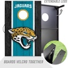 image:imageYouTheFan NFL 2 x 3 Portable Cornhole Game with Logo BagsJacksonville Jaguars