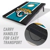image:imageYouTheFan NFL 2 x 3 Portable Cornhole Game with Logo BagsJacksonville Jaguars