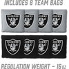 image:imageYouTheFan NFL 2 x 3 Portable Cornhole Game with Logo BagsLas Vegas Raiders