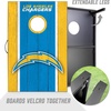 image:imageYouTheFan NFL 2 x 3 Portable Cornhole Game with Logo BagsLos Angeles Chargers