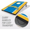 image:imageYouTheFan NFL 2 x 3 Portable Cornhole Game with Logo BagsLos Angeles Chargers