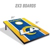 image:imageYouTheFan NFL 2 x 3 Portable Cornhole Game with Logo BagsLos Angeles Rams