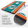 image:imageYouTheFan NFL 2 x 3 Portable Cornhole Game with Logo BagsMiami Dolphins