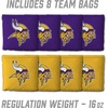 image:imageYouTheFan NFL 2 x 3 Portable Cornhole Game with Logo BagsMinnesota Vikings