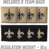 image:imageYouTheFan NFL 2 x 3 Portable Cornhole Game with Logo BagsNew Orleans Saints