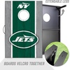 image:imageYouTheFan NFL 2 x 3 Portable Cornhole Game with Logo BagsNew York Jets