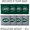 image:imageYouTheFan NFL 2 x 3 Portable Cornhole Game with Logo BagsNew York Jets