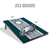 image:imageYouTheFan NFL 2 x 3 Portable Cornhole Game with Logo BagsPhiladelphia Eagles