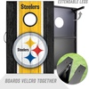 image:imageYouTheFan NFL 2 x 3 Portable Cornhole Game with Logo BagsPittsburgh Steelers