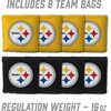 image:imageYouTheFan NFL 2 x 3 Portable Cornhole Game with Logo BagsPittsburgh Steelers