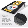 image:imageYouTheFan NFL 2 x 3 Portable Cornhole Game with Logo BagsPittsburgh Steelers