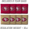 image:imageYouTheFan NFL 2 x 3 Portable Cornhole Game with Logo BagsSan Francisco 49ers