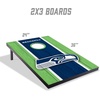 image:imageYouTheFan NFL 2 x 3 Portable Cornhole Game with Logo BagsSeattle Seahawks