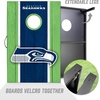 image:imageYouTheFan NFL 2 x 3 Portable Cornhole Game with Logo BagsSeattle Seahawks
