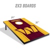 image:imageYouTheFan NFL 2 x 3 Portable Cornhole Game with Logo BagsWashington Commanders