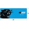 image:imageYouTheFan NFL OfficiallyLicensed Logo Series Desk Pad SMU  Water and Stain Resistant HeavyDuty NonSlip Rubber Backing  fits Under Mouse Computer and Keyboard12 x 315