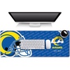 image:imageYouTheFan NFL OfficiallyLicensed Logo Series Desk Pad SMU  Water and Stain Resistant HeavyDuty NonSlip Rubber Backing  fits Under Mouse Computer and Keyboard12 x 315