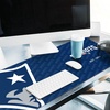 image:imageYouTheFan NFL OfficiallyLicensed Logo Series Desk Pad SMU  Water and Stain Resistant HeavyDuty NonSlip Rubber Backing  fits Under Mouse Computer and Keyboard12 x 315