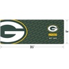 image:imageYouTheFan NFL OfficiallyLicensed Logo Series Desk Pad SMU  Water and Stain Resistant HeavyDuty NonSlip Rubber Backing  fits Under Mouse Computer and KeyboardOne Size