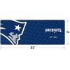 image:imageYouTheFan NFL OfficiallyLicensed Logo Series Desk Pad SMU  Water and Stain Resistant HeavyDuty NonSlip Rubber Backing  fits Under Mouse Computer and Keyboard12 x 315