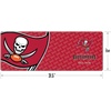 image:imageYouTheFan NFL OfficiallyLicensed Logo Series Desk Pad SMU  Water and Stain Resistant HeavyDuty NonSlip Rubber Backing  fits Under Mouse Computer and Keyboard12 x 315