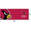 image:imageYouTheFan NFL OfficiallyLicensed Logo Series Desk Pad SMU  Water and Stain Resistant HeavyDuty NonSlip Rubber Backing  fits Under Mouse Computer and Keyboard12 x 315