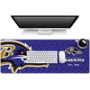 image:imageYouTheFan NFL OfficiallyLicensed Logo Series Desk Pad SMU  Water and Stain Resistant HeavyDuty NonSlip Rubber Backing  fits Under Mouse Computer and Keyboard12 x 315