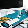 image:imageYouTheFan NFL OfficiallyLicensed Logo Series Desk Pad SMU  Water and Stain Resistant HeavyDuty NonSlip Rubber Backing  fits Under Mouse Computer and Keyboard12 x 315