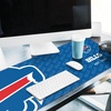image:imageYouTheFan NFL OfficiallyLicensed Logo Series Desk Pad SMU  Water and Stain Resistant HeavyDuty NonSlip Rubber Backing  fits Under Mouse Computer and Keyboard12 x 315
