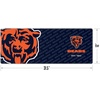 image:imageYouTheFan NFL OfficiallyLicensed Logo Series Desk Pad SMU  Water and Stain Resistant HeavyDuty NonSlip Rubber Backing  fits Under Mouse Computer and Keyboard12 x 315