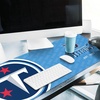 image:imageYouTheFan NFL OfficiallyLicensed Logo Series Desk Pad SMU  Water and Stain Resistant HeavyDuty NonSlip Rubber Backing  fits Under Mouse Computer and Keyboard12 x 315