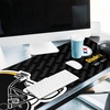 image:imageYouTheFan NFL OfficiallyLicensed Logo Series Desk Pad SMU  Water and Stain Resistant HeavyDuty NonSlip Rubber Backing  fits Under Mouse Computer and Keyboard12 x 315