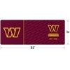 image:imageYouTheFan NFL OfficiallyLicensed Logo Series Desk Pad SMU  Water and Stain Resistant HeavyDuty NonSlip Rubber Backing  fits Under Mouse Computer and Keyboard12 x 315