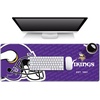 image:imageYouTheFan NFL OfficiallyLicensed Logo Series Desk Pad SMU  Water and Stain Resistant HeavyDuty NonSlip Rubber Backing  fits Under Mouse Computer and Keyboard12 x 315