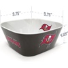 image:imageYouTheFan NFL Officiallylicensed Large Party Bowl  100 Melamine dishwasher safe BPA free  holds large bag of chips  sleek design  perfect for game day or any dayTeam Colors