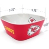 image:imageYouTheFan NFL Officiallylicensed Large Party Bowl  100 Melamine dishwasher safe BPA free  holds large bag of chips  sleek design  perfect for game day or any dayTeam Colors